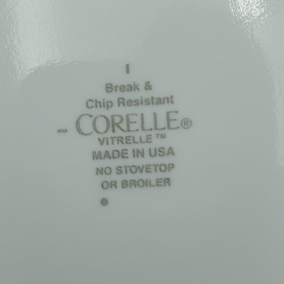 Corelle White Swirl Enhancements Soup Cereal Salad Bowls Corning Sculpted Bowls - Picture 8 of 8
